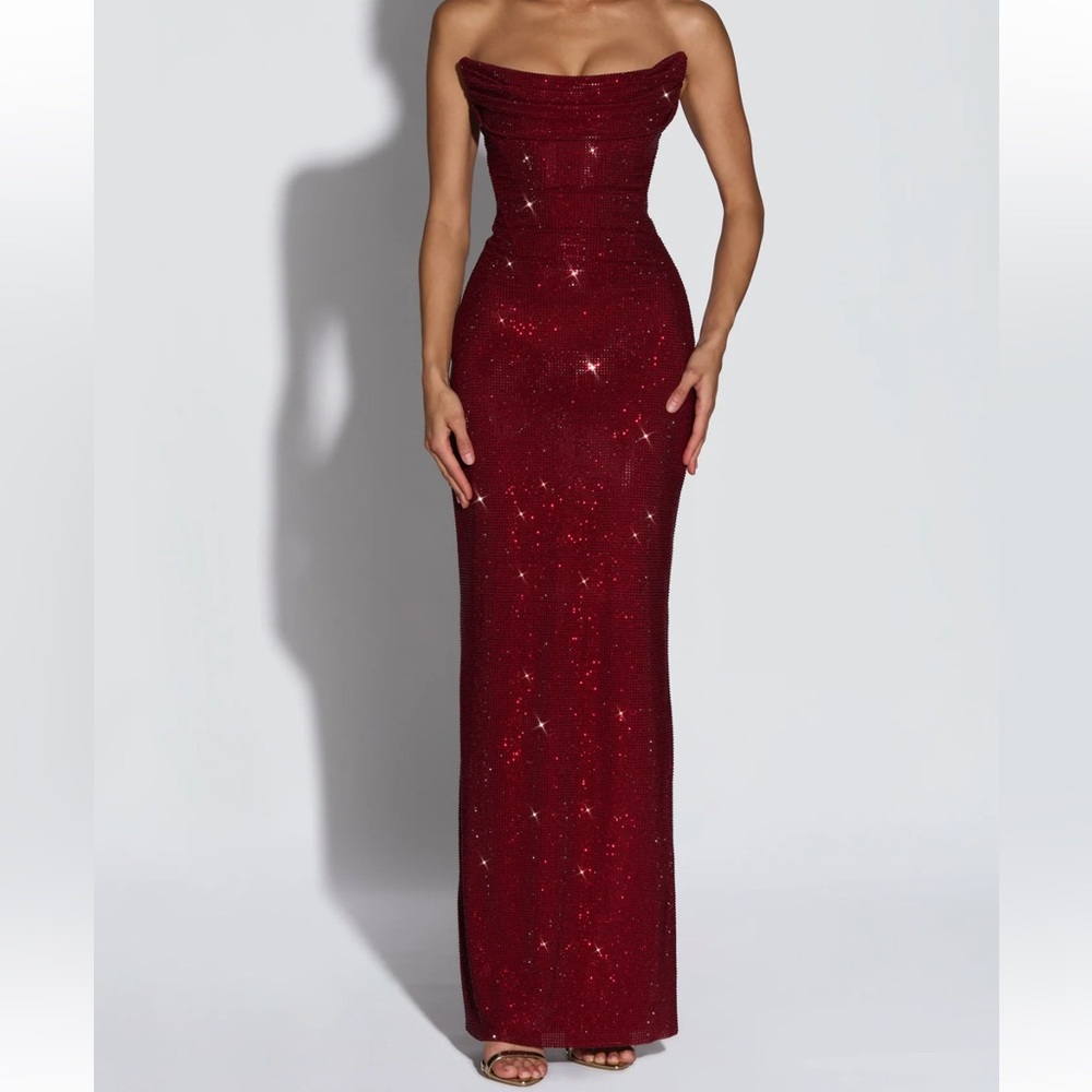 Babyboo Mirabella Dress - Burgundy